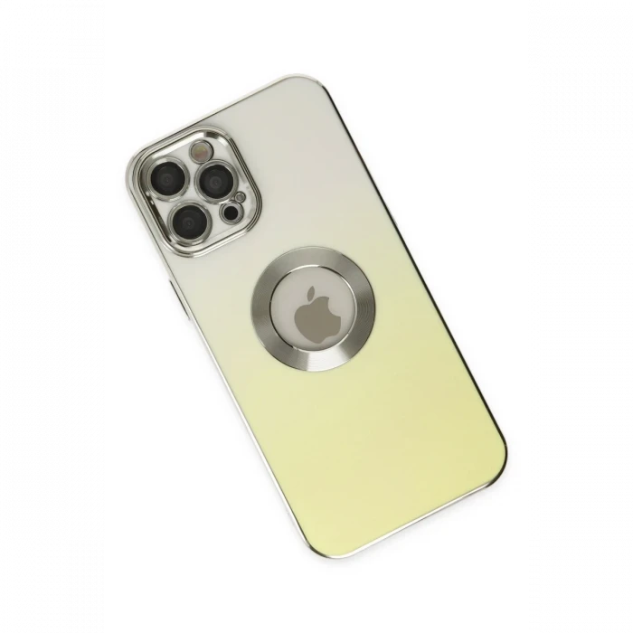 Apple iPhone 12 Pro Max Kılıf Best Silikon - Sarı