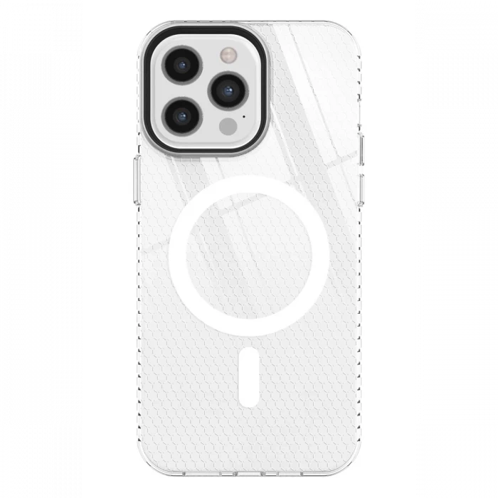 Apple iPhone 12 Pro Max Kılıf Beta Magneticsafe Silikon - Şeffaf