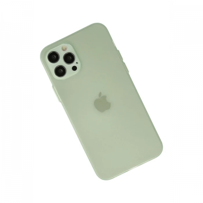 Apple iPhone 12 Pro Max Kılıf Puma Silikon - Açık Yeşil