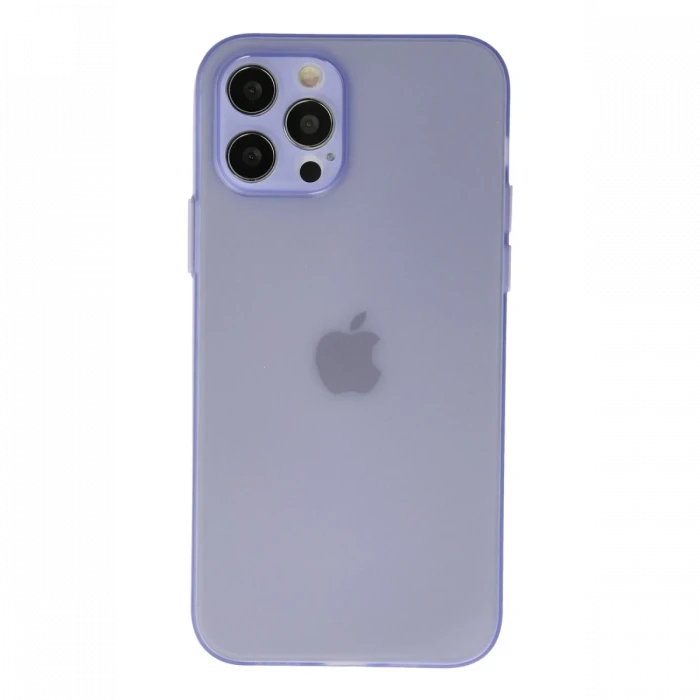 Apple iPhone 12 Pro Max Kılıf Puma Silikon - Mor