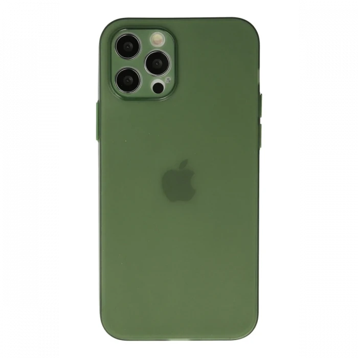Apple iPhone 12 Pro Max Kılıf Puma Silikon - Yeşil