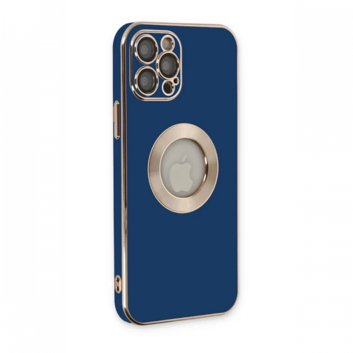 Apple iPhone 12 Pro Max Kılıf Store Silikon - Mavi