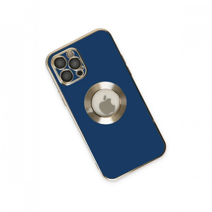 Apple iPhone 12 Pro Max Kılıf Store Silikon - Mavi