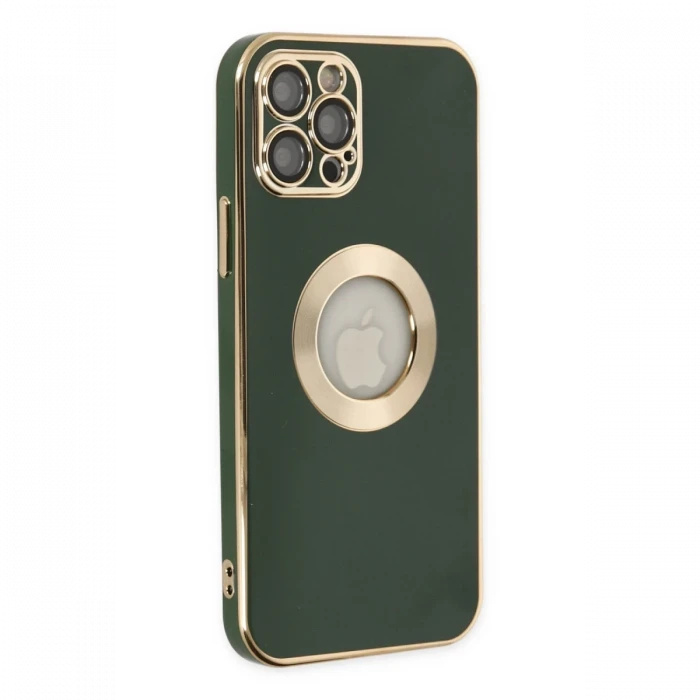 Apple iPhone 12 Pro Max Kılıf Store Silikon - Yeşil