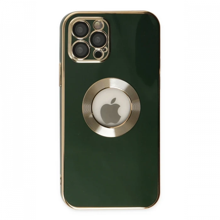 Apple iPhone 12 Pro Max Kılıf Store Silikon - Yeşil