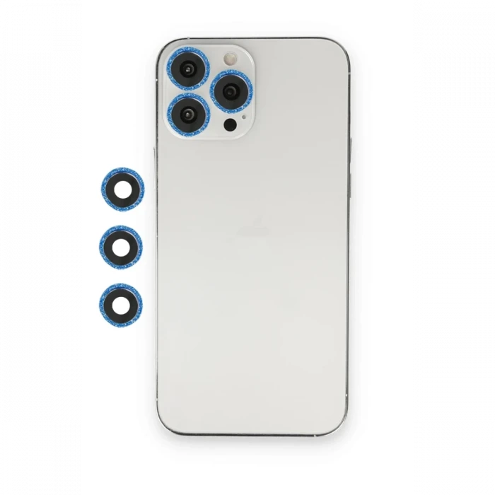 Apple iPhone 12 Pro Shine Kamera Lens - Mavi