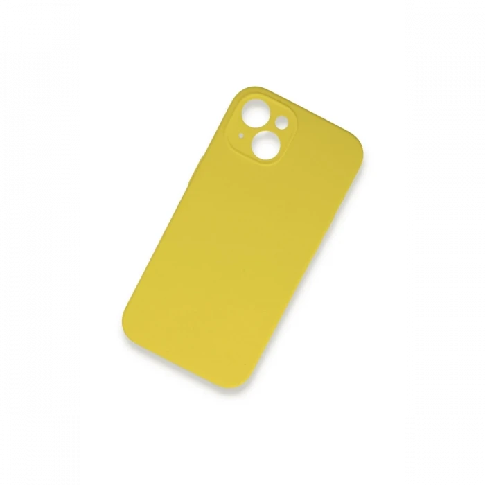 Apple iPhone 13 Mini Kılıf Lansman Legant Silikon - Sarı
