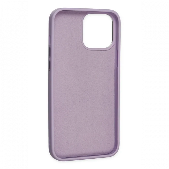 Apple iPhone 13 Pro Kılıf Asya Deri Silikon - Lila