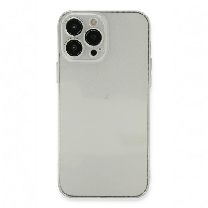 Apple iPhone 13 Pro Kılıf Fly Lens Silikon - Şeffaf