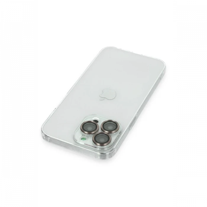 Apple iPhone 13 Pro Kılıf Luko Lens Silikon -Yeşil