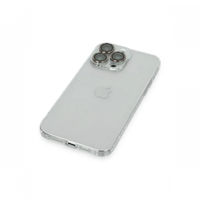 Apple iPhone 13 Pro Kılıf Luko Lens Silikon -Yeşil