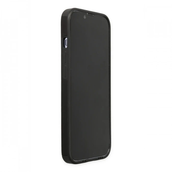 Apple iPhone 13 Pro Kılıf Mega Standlı Silikon - Siyah