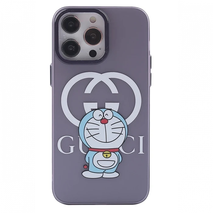 Apple iPhone 13 Pro Kılıf Prada Desenli Kapak - Prada Mor - 3