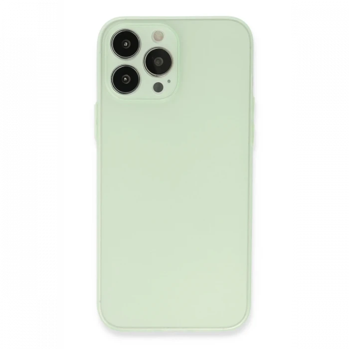 Apple iPhone 13 Pro Kılıf Puma Silikon - Açık Yeşil