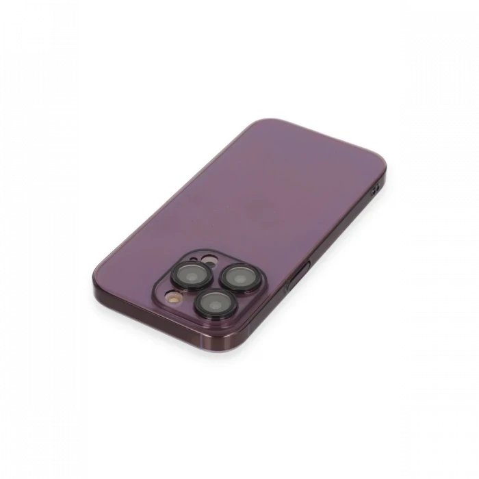 Apple iPhone 13 Pro Max Kılıf Armada Lensli Kapak - Derin Mor