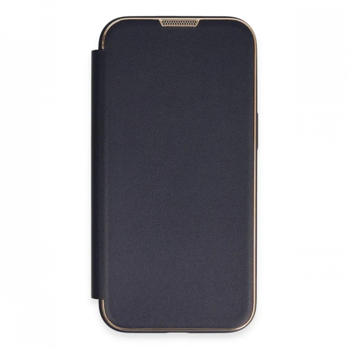 Apple iPhone 13 Pro Max Kılıf Dolpin Kapaklı - Lacivert