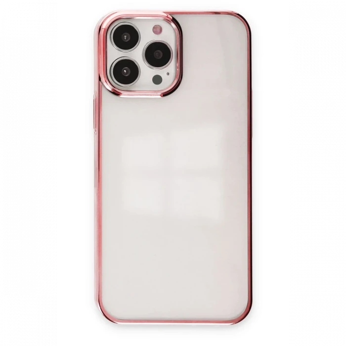 Apple iPhone 13 Pro Max Kılıf Element Silikon - Pembe