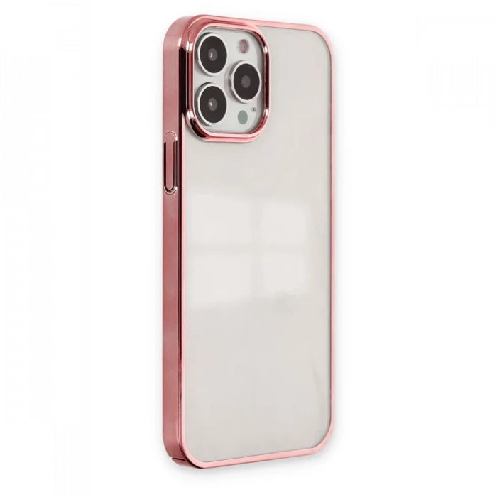 Apple iPhone 13 Pro Max Kılıf Element Silikon - Pembe