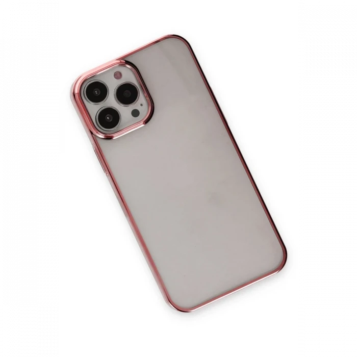 Apple iPhone 13 Pro Max Kılıf Element Silikon - Pembe