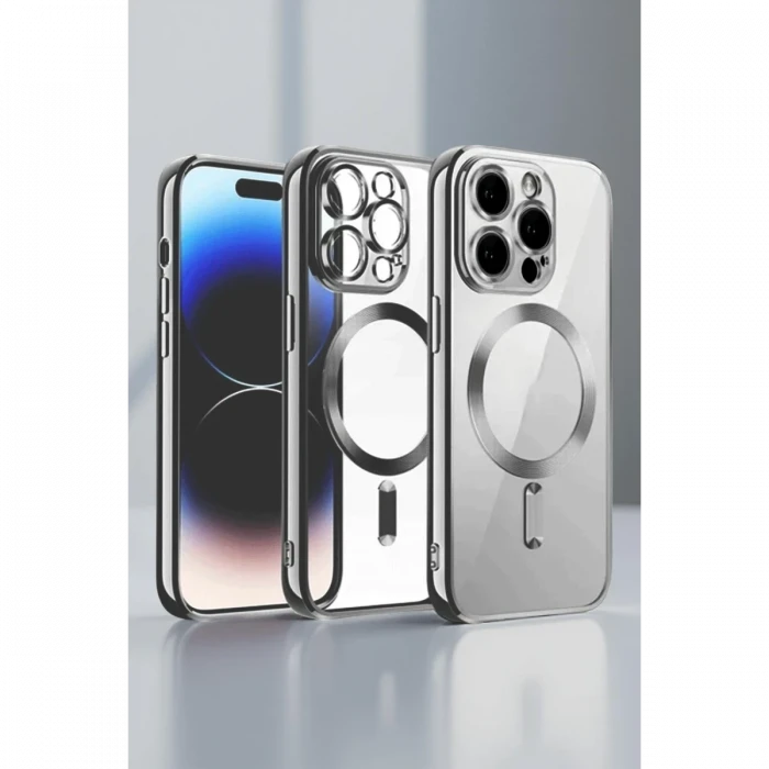 Apple iPhone 13 Pro Max Kılıf Kross Magneticsafe Kapak - Mor