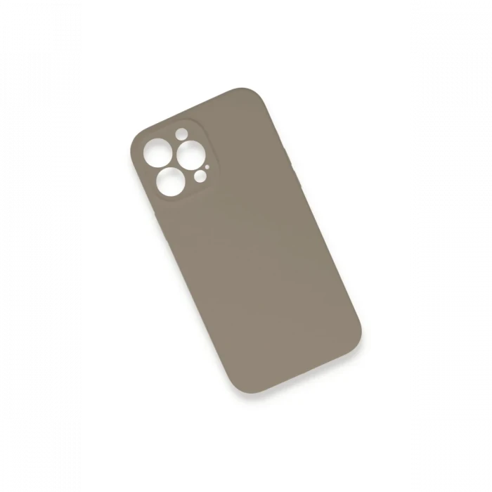 Apple iPhone 13 Pro Max Kılıf Lansman Legant Silikon - Bej