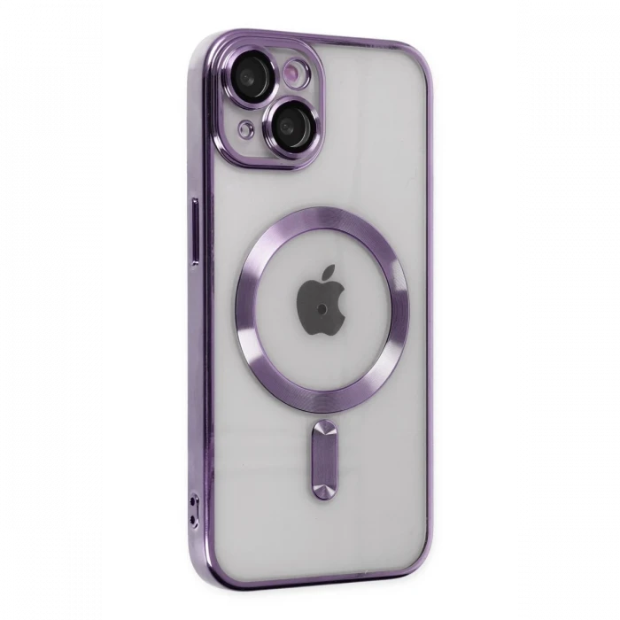 Apple iPhone 14 Kılıf Kross Magneticsafe Kapak - Mor