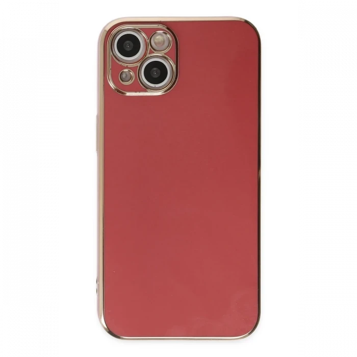 Apple iPhone 14 Kılıf Volet Silikon - Kırmızı