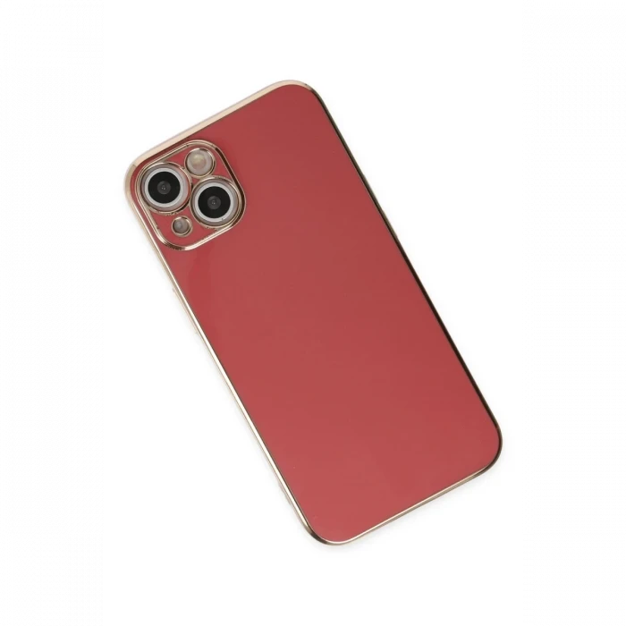 Apple iPhone 14 Kılıf Volet Silikon - Kırmızı
