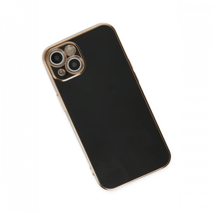 Apple iPhone 14 Kılıf Volet Silikon - Siyah