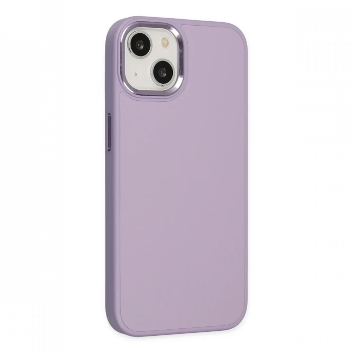Apple iPhone 14 Plus Kılıf Asya Deri Silikon - Lila