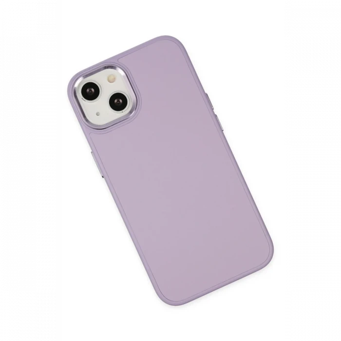 Apple iPhone 14 Plus Kılıf Asya Deri Silikon - Lila