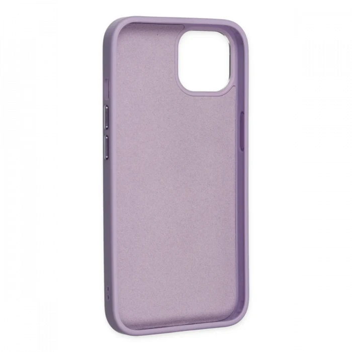 Apple iPhone 14 Plus Kılıf Asya Deri Silikon - Lila