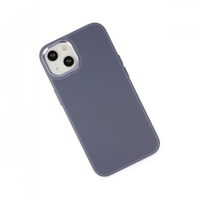 Apple iPhone 14 Plus Kılıf Asya Deri Silikon - Mor