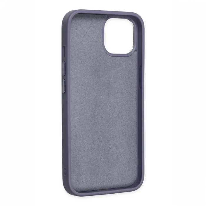 Apple iPhone 14 Plus Kılıf Asya Deri Silikon - Mor