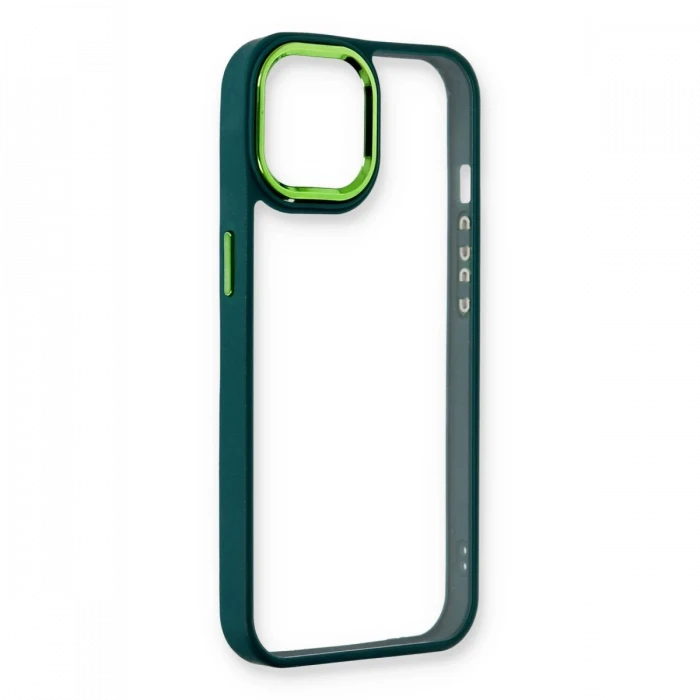 Apple iPhone 14 Plus Kılıf Dora Kapak - Haki Yeşil