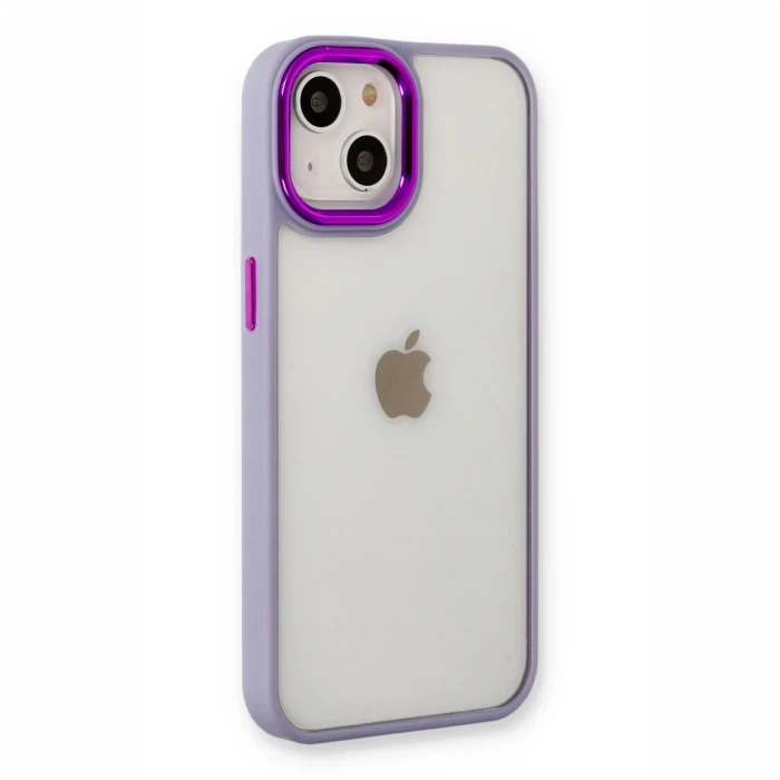 Apple iPhone 14 Plus Kılıf Dora Kapak - Lila