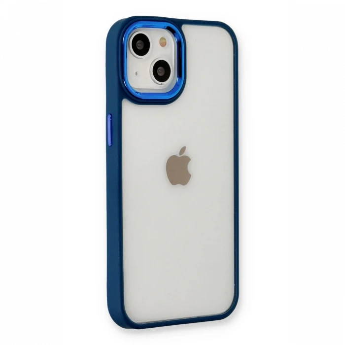 Apple iPhone 14 Plus Kılıf Dora Kapak - Mavi