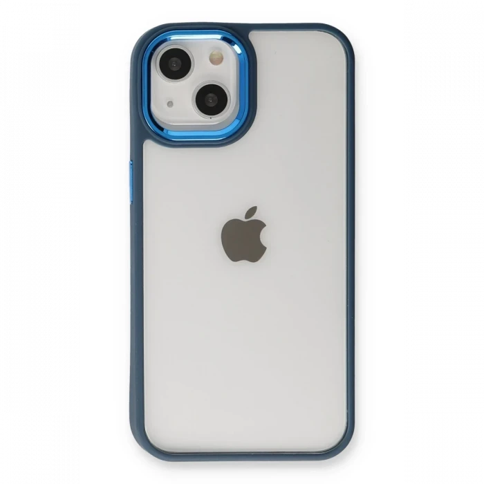 Apple iPhone 14 Plus Kılıf Dora Kapak - Mavi