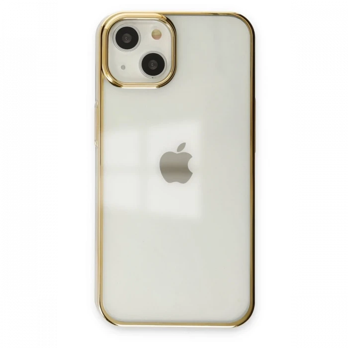 Apple iPhone 14 Plus Kılıf Element Silikon - Gold