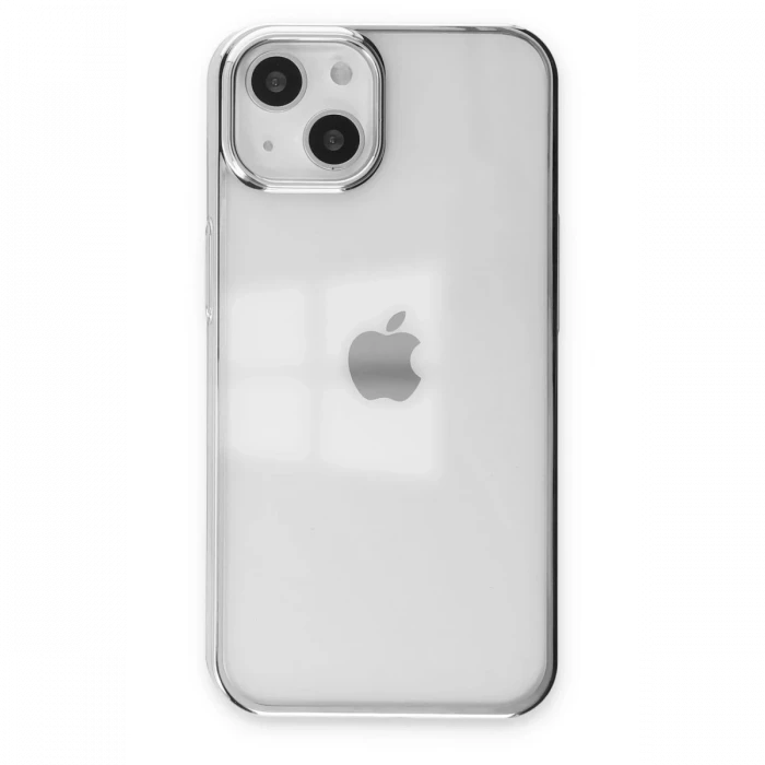Apple iPhone 14 Plus Kılıf Element Silikon - Gümüş