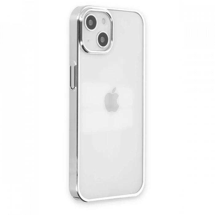 Apple iPhone 14 Plus Kılıf Element Silikon - Gümüş