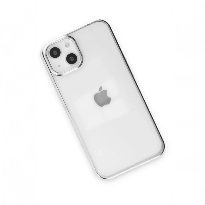 Apple iPhone 14 Plus Kılıf Element Silikon - Gümüş