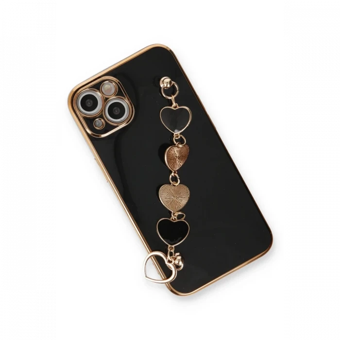 Apple iPhone 14 Plus Kılıf Esila Silikon - Siyah
