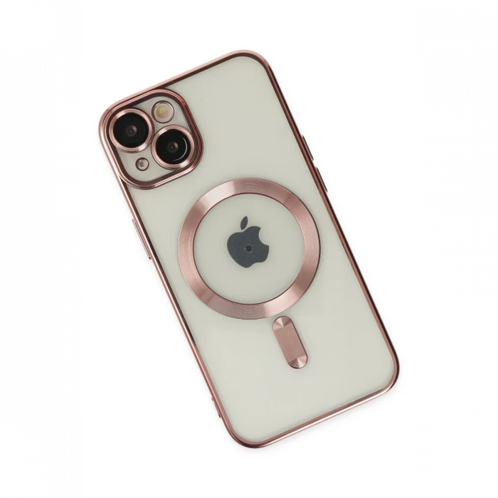 Apple iPhone 14 Plus Kılıf Kross Magneticsafe Kapak - Rose
