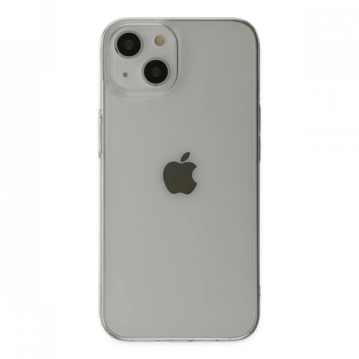 Apple iPhone 14 Plus Kılıf Pc Sert Şeffaf Kapak - Şeffaf