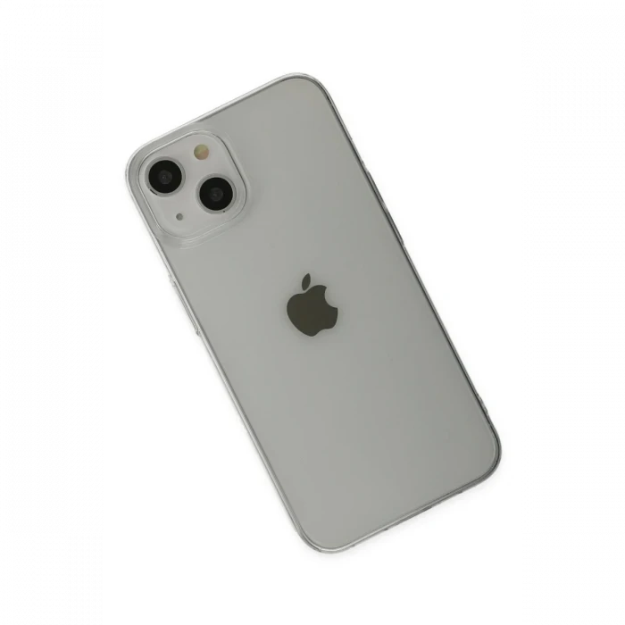 Apple iPhone 14 Plus Kılıf Pc Sert Şeffaf Kapak - Şeffaf