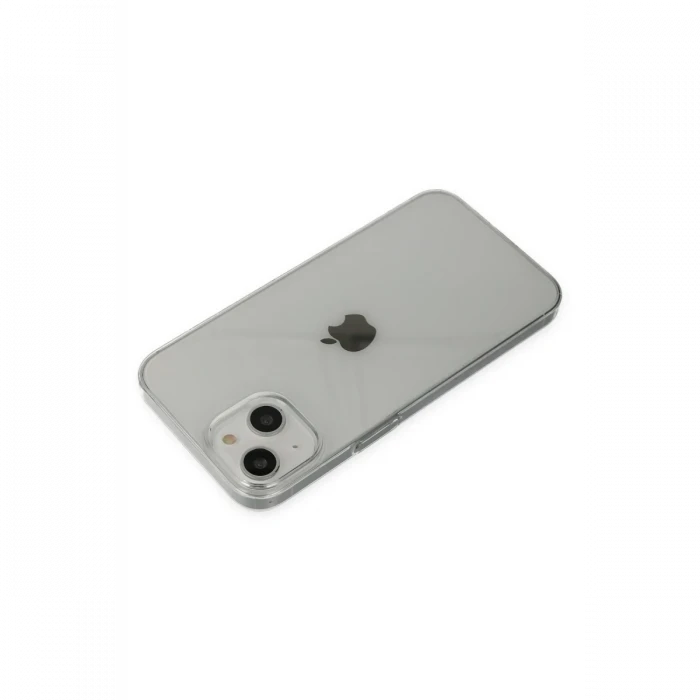 Apple iPhone 14 Plus Kılıf Pc Sert Şeffaf Kapak - Şeffaf