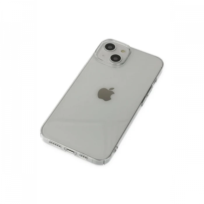 Apple iPhone 14 Plus Kılıf Pc Sert Şeffaf Kapak - Şeffaf