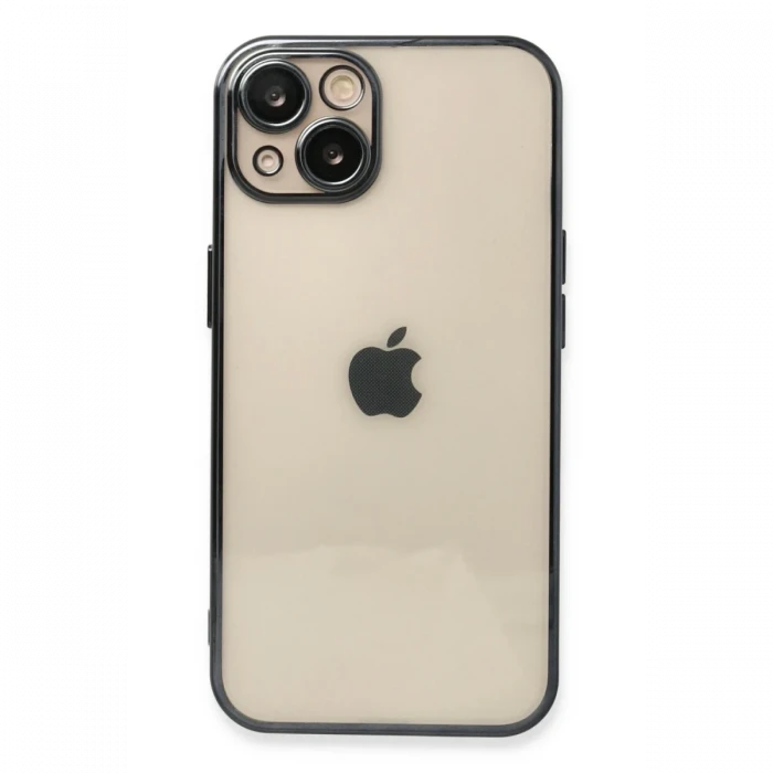 Apple iPhone 14 Plus Kılıf Razer Lensli Silikon - Siyah