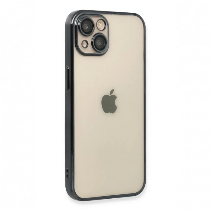Apple iPhone 14 Plus Kılıf Razer Lensli Silikon - Siyah